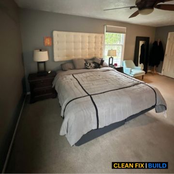 Bedroom After Cleaning